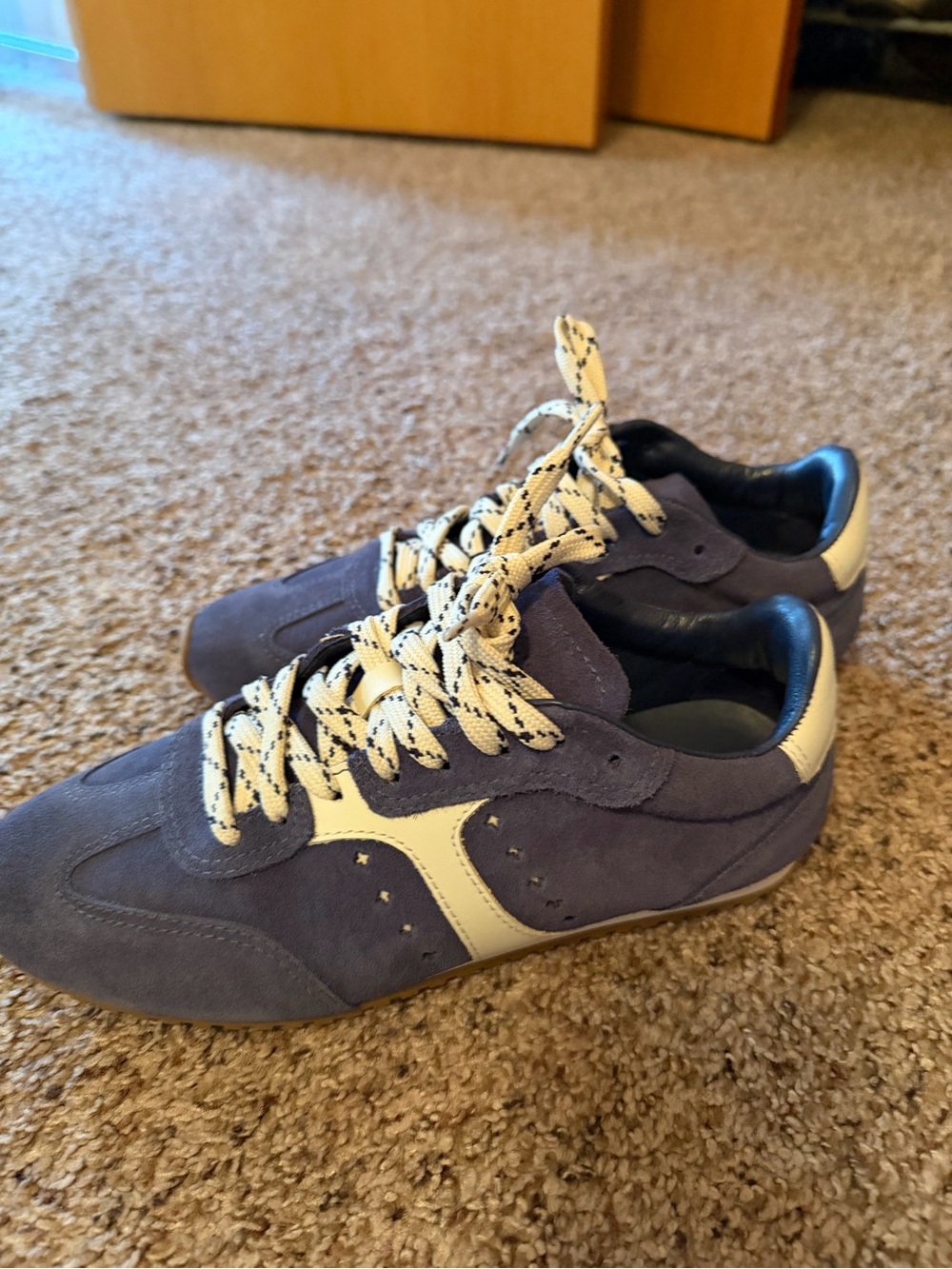 Women’s Larroude Suede Sneakers